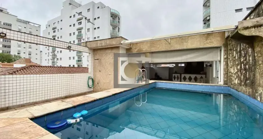 Casa com 3 quartos à venda na Rua Enguaguaçu, 57, Ponta da Praia, Santos