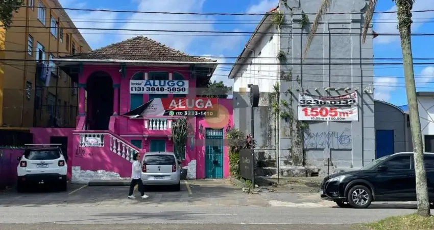Terreno comercial à venda no Boqueirão, Santos 