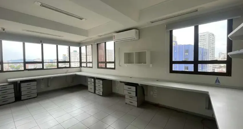 Sala comercial à venda na Avenida Ana Costa, 255, Gonzaga, Santos