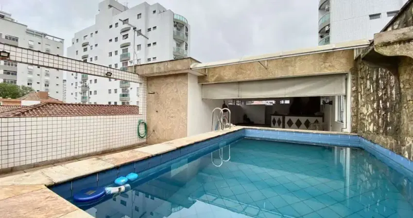 Casa com 3 quartos à venda na Rua Enguaguaçu, Ponta da Praia, Santos