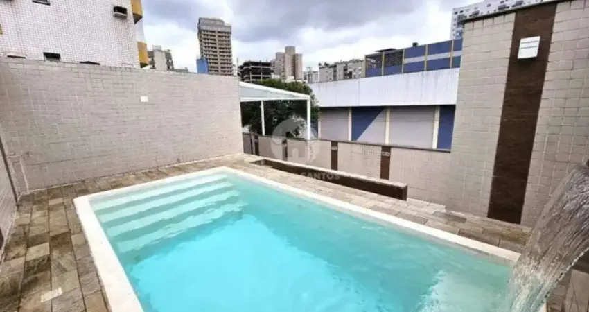 Casa Residencial à venda em Santos – 4 quartos, 3 suítes, 5 vagas, frente