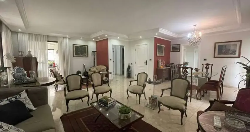 Apartamento Frente com 4 Suítes, 4 Vagas e 281 m² em Boqueirão, Santos