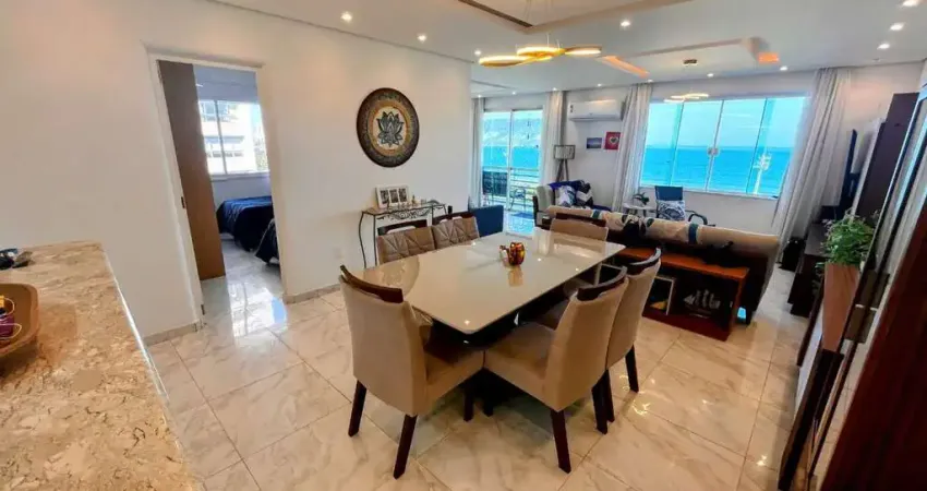 Apartamento Frente ao Mar em Santos (Boqueirão) – 3 Quartos, 1 Suíte, 3 Salas