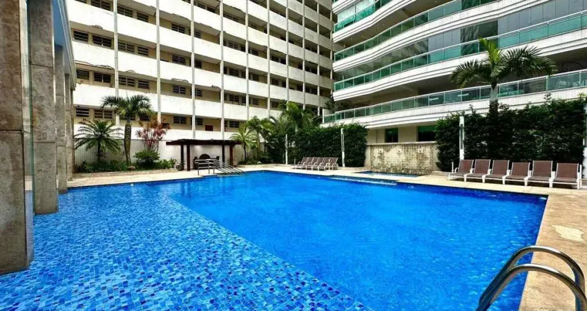 Apartamento de 4 suítes no Gonzaga, Santos – Ótima,Ocupado, Financiamento Aceito