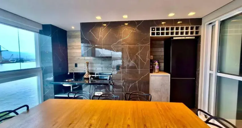 Apartamento à venda em Ponta da Praia, Santos – 4 quartos, 3 vagas, vista mar