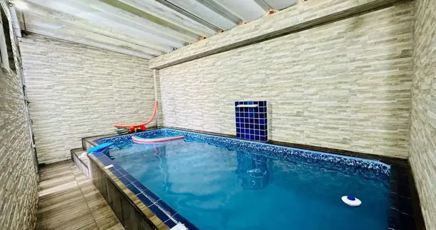 Casa à venda em Boqueirão, Santos – 3 quartos (1 suíte), 172m², frente, 2 vagas