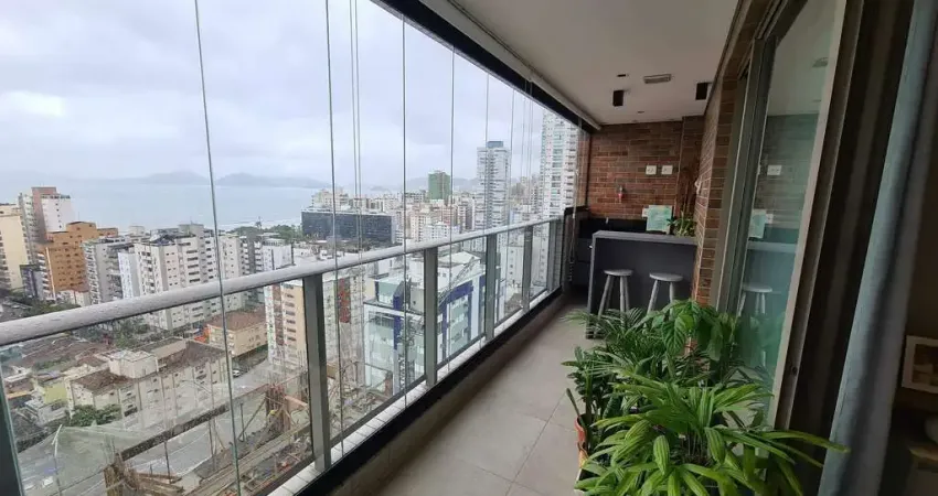 Apartamento Frente em Santos (Aparecida) – 2 dorms, suíte, 1 vaga, financiamento