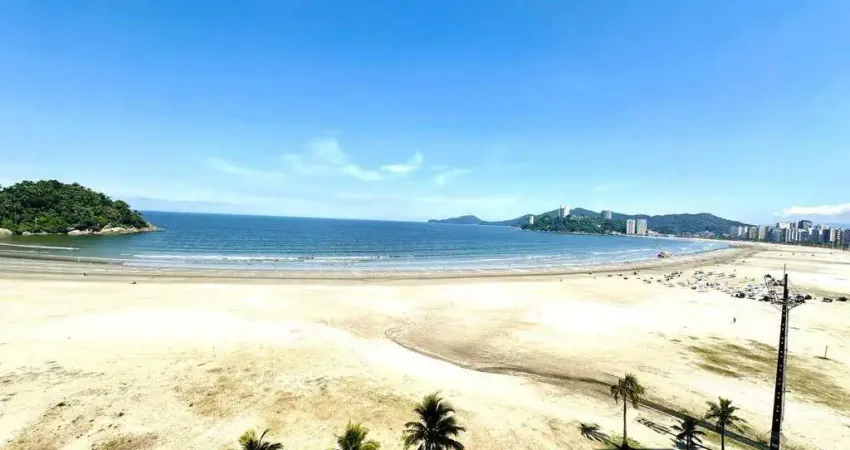 Venda: Apartamento Frente com Vista ao Mar – 190 m², 4 Quartos + Suíte, Santos/José Menino