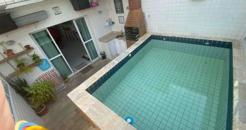 Cobertura residencial em Marapé, Santos – 3 dorms, piscina e churrasqueira | Financiamento permitido
