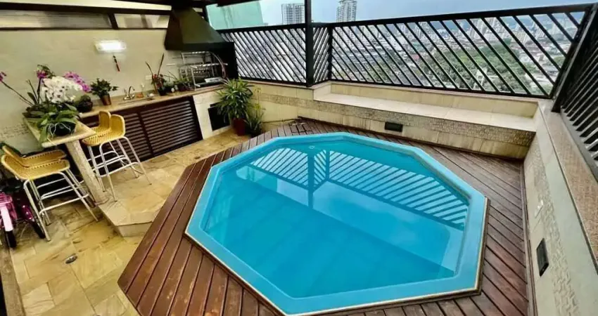 Cobertura Residencial em Embaré, Santos - 3 Quartos, 2 Suítes, 2 Vagas