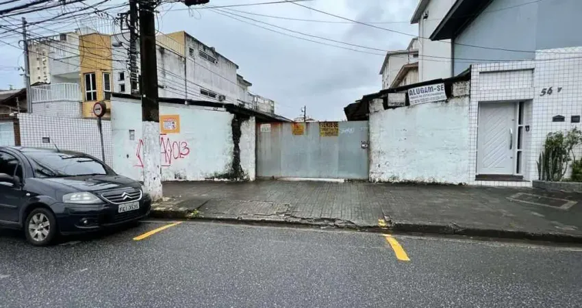 Terreno Residencial de 936m² no Boqueirão, Santos – Financiamento Sim