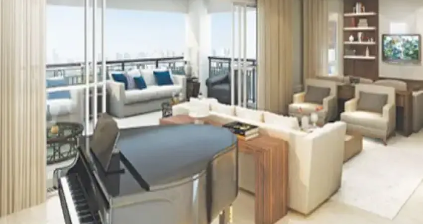 Amplo apartamento com 2 terraços de altíssimo padrão, pronto para morar é o SOPHIS SANTANA
