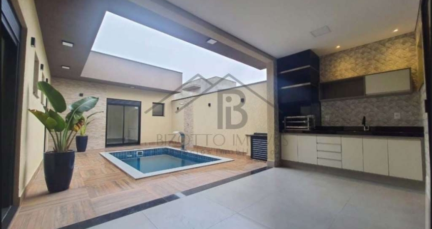 Casa a Venda no Cond. Park Gran Reserve - 3 suítes sendo a master com closet planejado. Cozinha completa e piscina privativa.