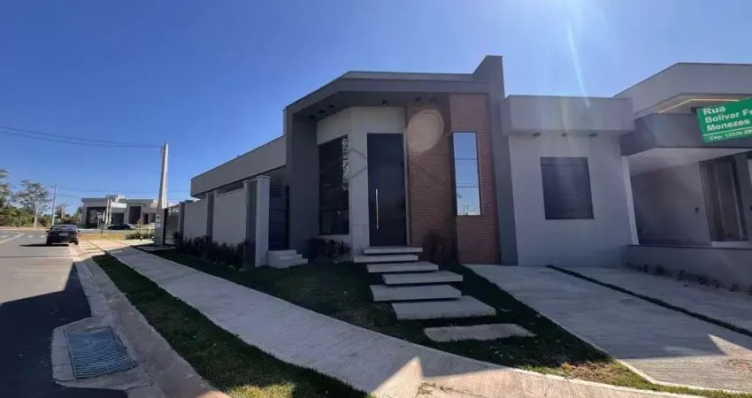 casa a venda cond. Gran reserve Indaiatuba-SP 3 Quartos, 1 Suíte, 2 Salas, 2 Banheiros, 3 Vagas - casa de esquina com vista para mata.