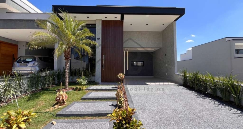 Casa de alto padrão em condomínio no Jardim Mantova, Indaiatuba-SP: 3 quartos, 1 suíte, 3 salas, 3 banheiros, 3 vagas, 142m².