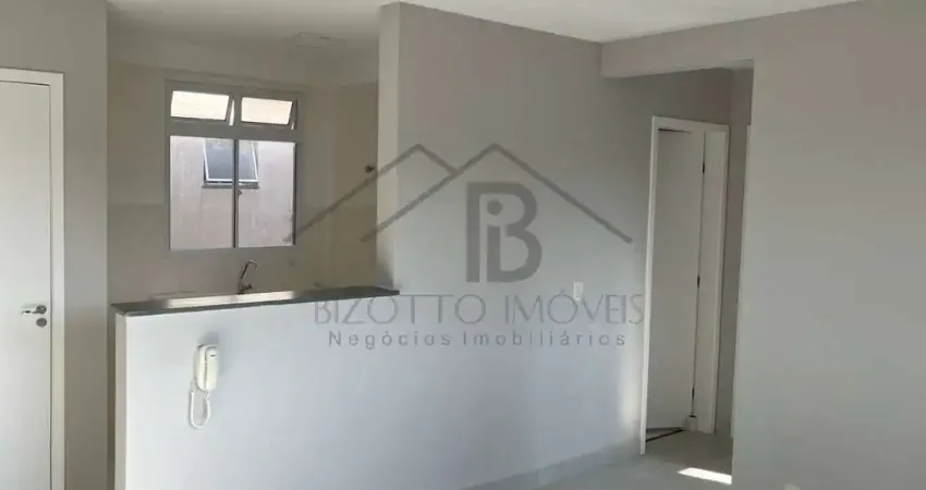 Apartamento à venda em Salto-SP no Jardim Santa Lúcia: 2 quartos, sala, banheiro, vaga de garagem!