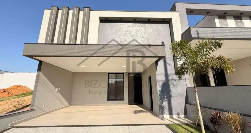 Casa a venda no Residencial Park Gran Reserve, Indaiatuba-SP, 3 suítes, 3 salas, 4 banheiros, 4 vagas - 120m²., cidade localizada a 1 hora da capital