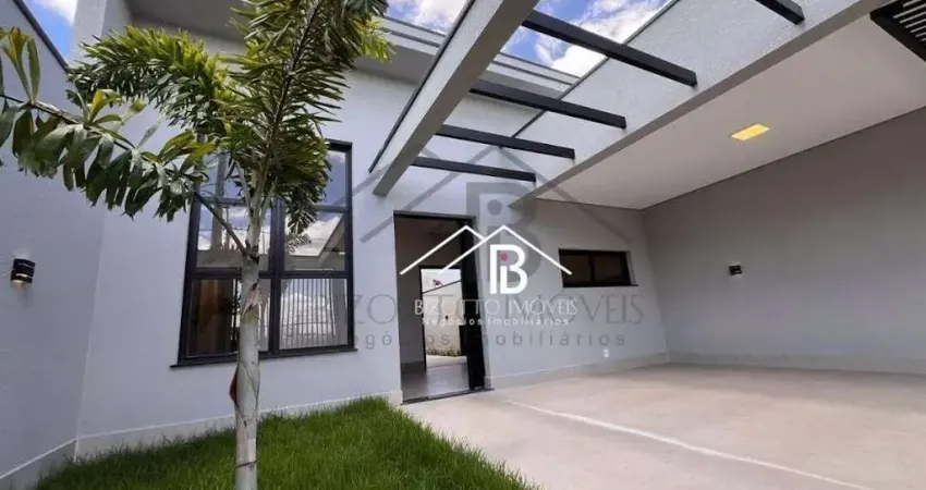 Casa a venda no jd bom sucesso - nova - 3 dorm sendo 1 suíte e móveis planejados em alguns ambientes! aceita financiamento bancário