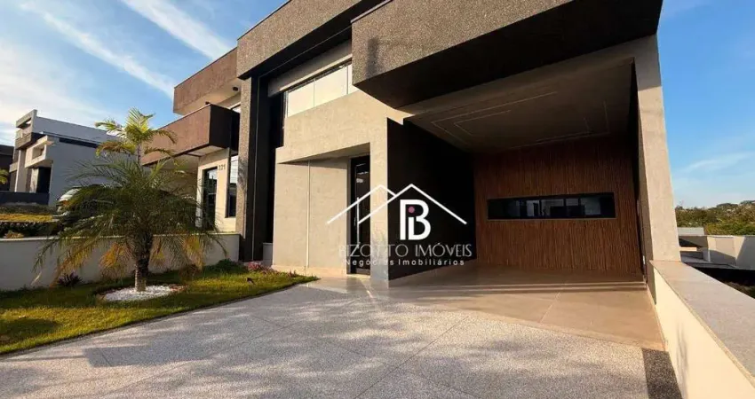 Casa com 3 dormitórios à venda, 140 m² por r$ 1.300.000,00 - loteamento park gran reserve - indaiatuba/sp