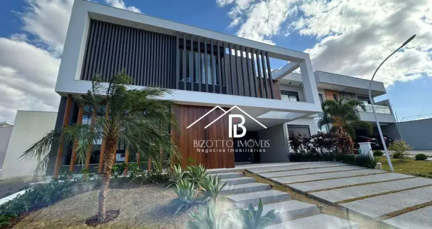 Casa com 5 dormitórios à venda no condominio maria dulce por r$ 3.100.000 a 1 minuto do parque ecológico