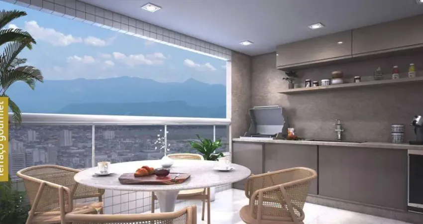 Apartamento com 2 quartos à venda na Avenida Marechal Mascarenhas de Moraes, 51, Canto do Forte, Praia Grande