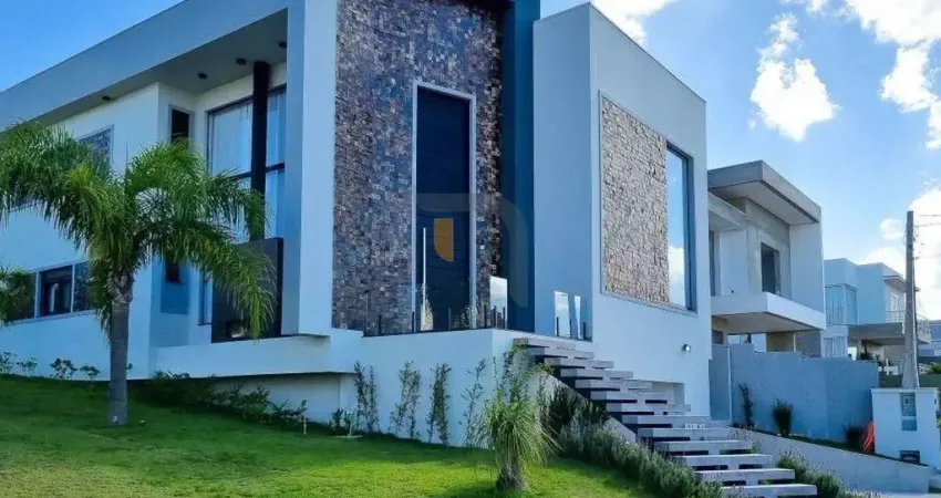 Casa com 4 dormitórios à venda, 378 m² - alphaville - gravataí/rs