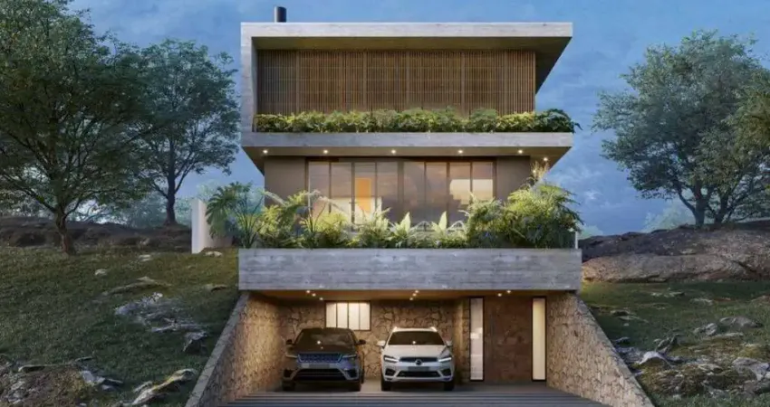 Casa com 4 dormitórios à venda, 390 m² - alphaville - gravataí/rs