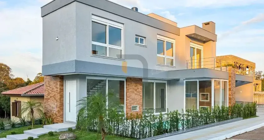 Casa com 3 dorm. c/ suíte à venda, 201 m² - villa lucchesi - gravataí/rs