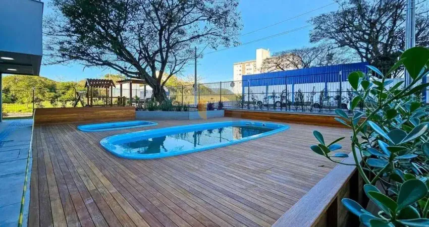 Apartamento com 2 dormitórios à venda, 60 m² - passo das pedras - gravataí/rs