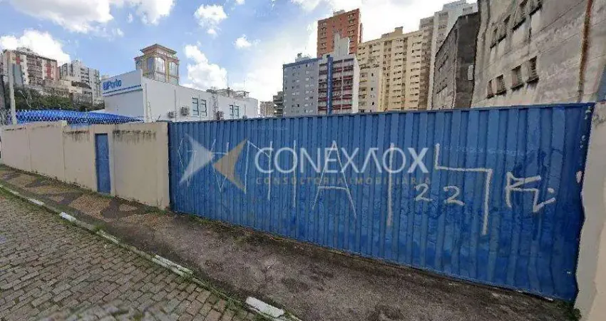 Terreno comercial à venda na Rua Luzitana, 419, Centro, Campinas