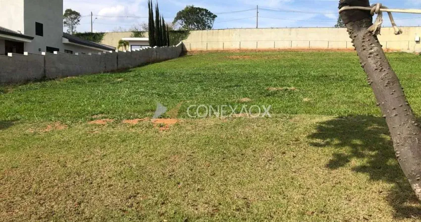 Terreno em condomínio fechado à venda na Avenida Isaura Roque Quércia, 5, Loteamento Residencial Pedra Alta (Sousas), Campinas