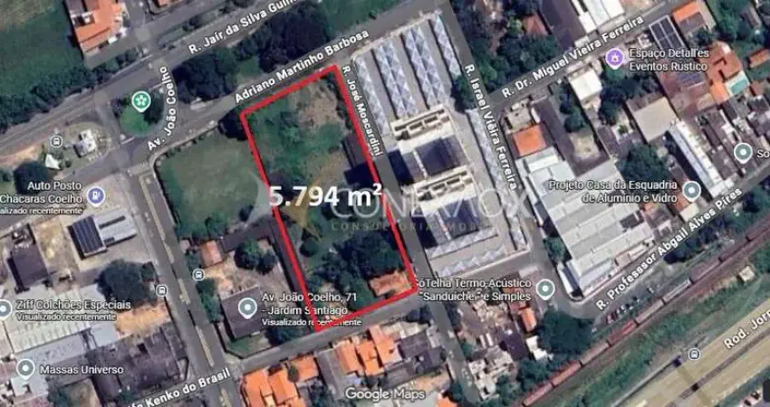 Terreno comercial à venda no Chácaras Fazenda Coelho, Hortolândia 