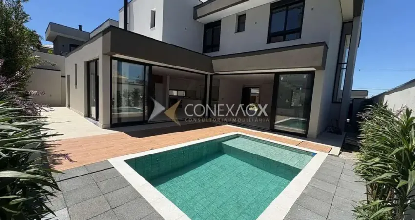 Casa em condomínio fechado com 4 quartos à venda na Avenida Carlos Diaulas Serpa, S/Nº, Loteamento Parque dos Alecrins, Campinas