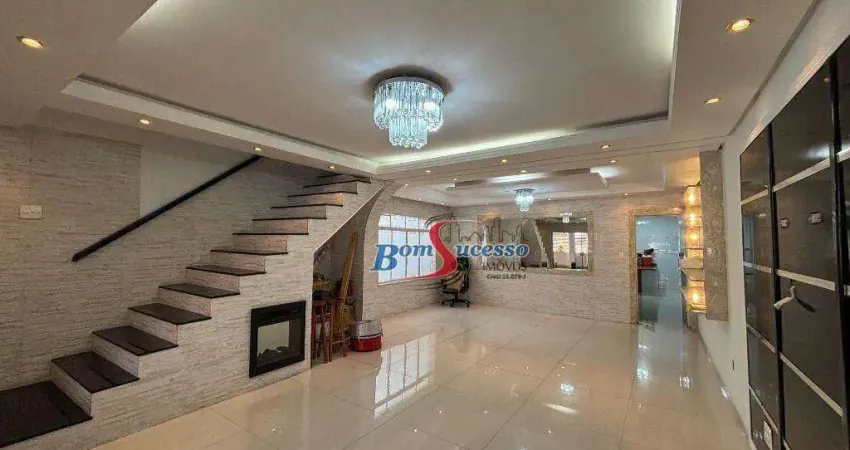 Sobrado à venda, 190 m² por r$ 749.000,00 - chácara mafalda - são paulo/sp