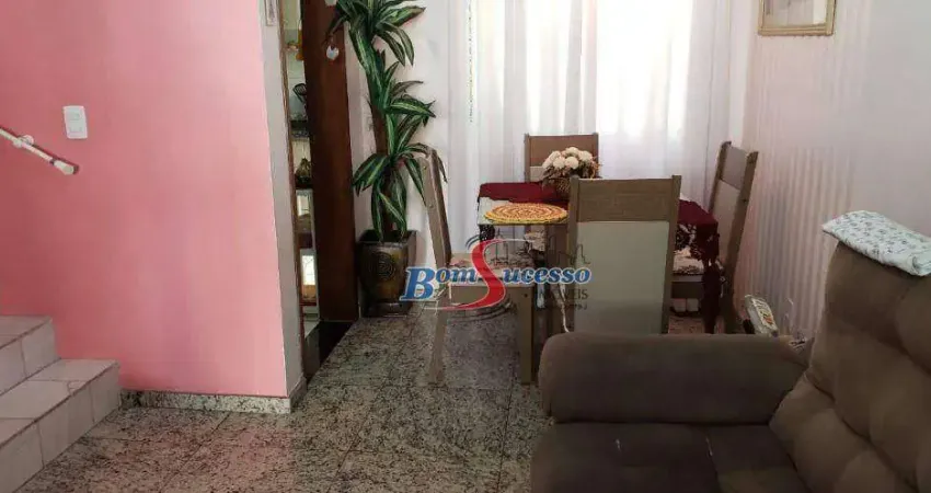 Sobrado com 3 dormitórios à venda, 128 m² por r$ 720.000,00 - chácara mafalda - são paulo/sp