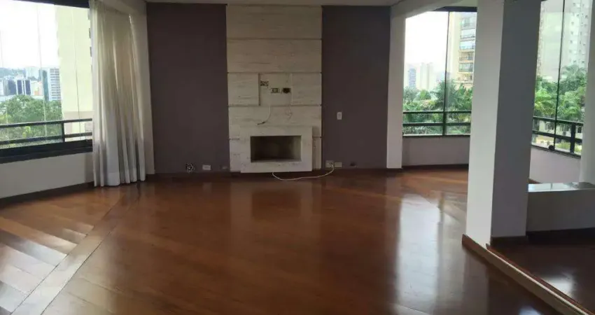 Cobertura com 4 dormitórios à venda, 370 m² por r$ 2.500.000,00 - panamby - são paulo/sp