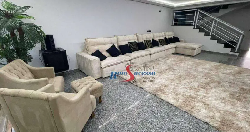 Sobrado com 3 dormitórios à venda, 268 m² por r$ 2.200.000,00 - vila carrão - são paulo/sp