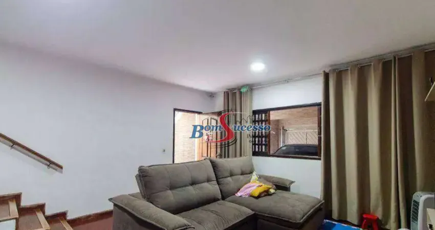 Sobrado com 3 dormitórios à venda, 180 m² por r$ 800.000,00 - vila ema - são paulo/sp