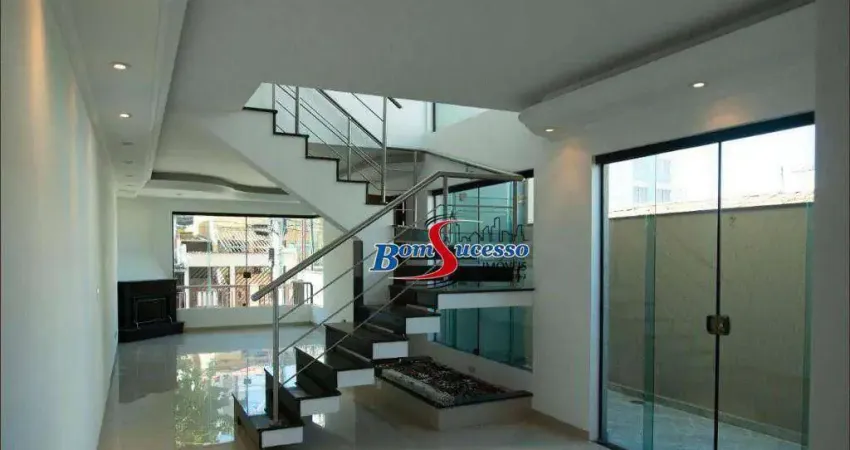 Sobrado à venda, 233 m² por r$ 2.290.000,00 - jardim anália franco - são paulo/sp