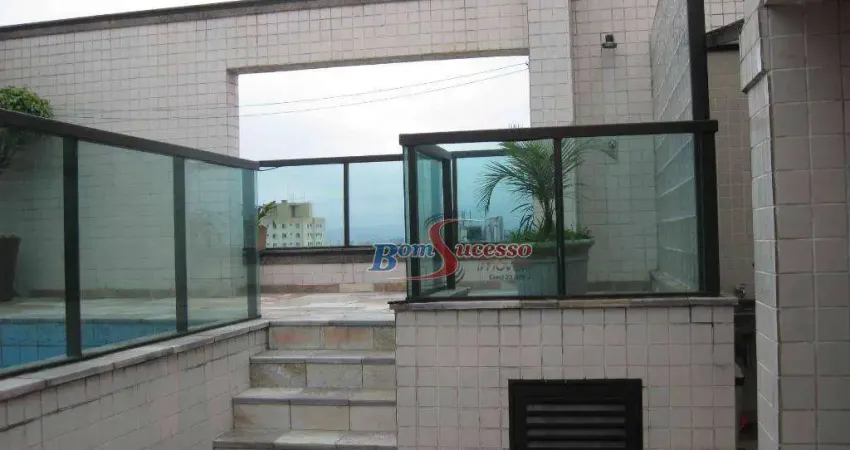 Cobertura com 3 dormitórios à venda, 250 m² por r$ 2.225.000,00 - tatuapé - são paulo/sp