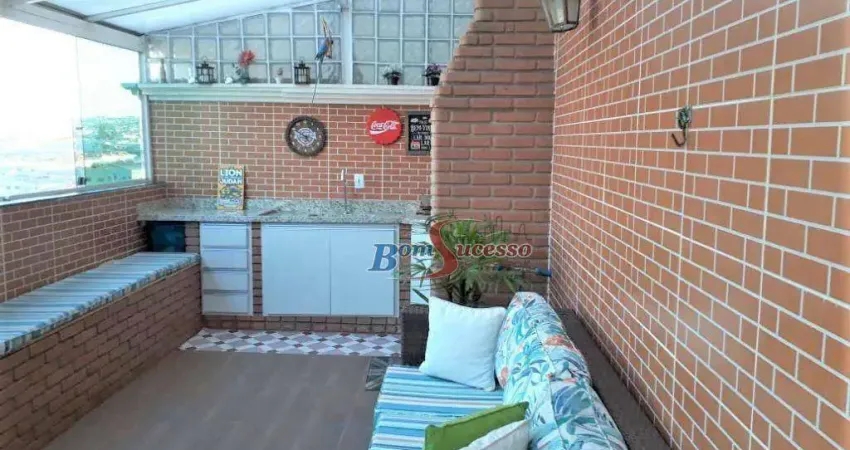 Cobertura com 2 dormitórios à venda, 128 m² por r$ 470.000,00 - jardim santa terezinha - são paulo/sp