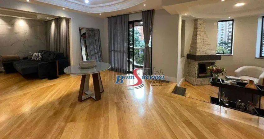 Apartamento com 4 dormitórios à venda, 246 m² por r$ 2.200.000,00 - tatuapé - são paulo/sp