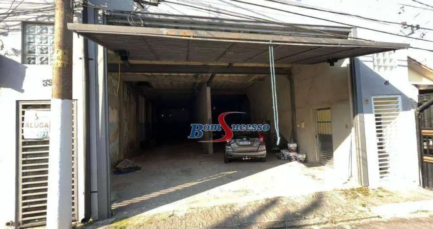 Salão para alugar, 200 m² por r$ 4.350,00/mês - vila invernada - são paulo/sp