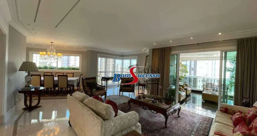 Apartamento com 4 dormitórios à venda, 257 m² por r$ 3.599.000,00 - jardim anália franco - são paulo/sp