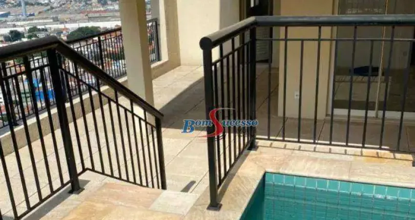 Cobertura com 4 dormitórios à venda, 238 m² por r$ 2.500.000 - vila prudente - são paulo/sp