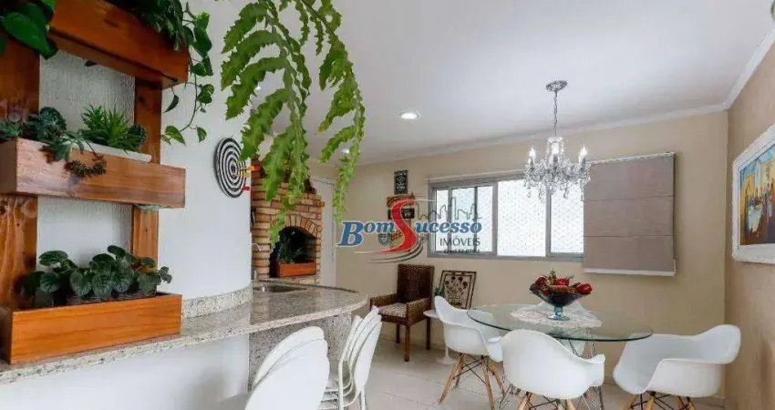 Cobertura com 2 dormitórios à venda, 110 m² por r$ 619.000,00 - parque novo mundo - são paulo/sp