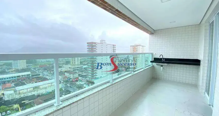 Apartamento com 2 dormitórios à venda, 89 m² por r$ 710.000,00 - vila caiçara - praia grande/sp