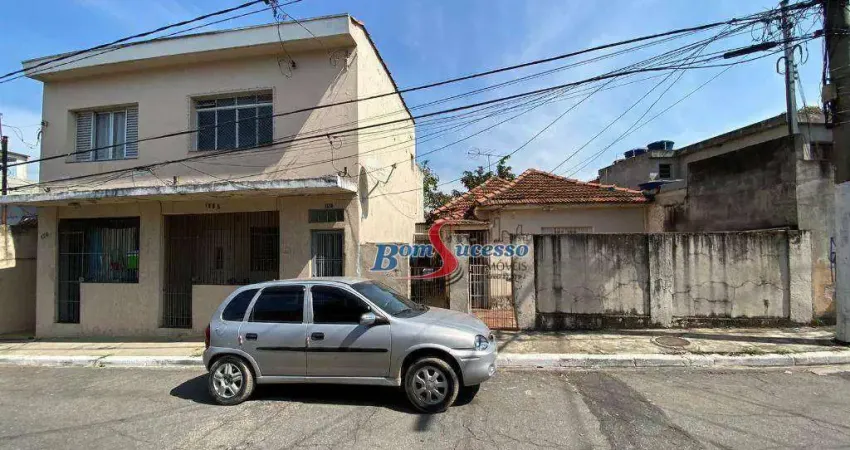 Terreno à venda, 309 m² por r$ 1.150.000,00 - vila diva (zona leste) - são paulo/sp