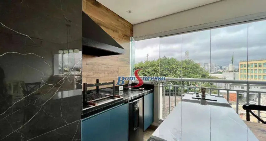 Apartamento com 2 dormitórios à venda, 66 m² por r$ 799.000,00 - belém - são paulo/sp