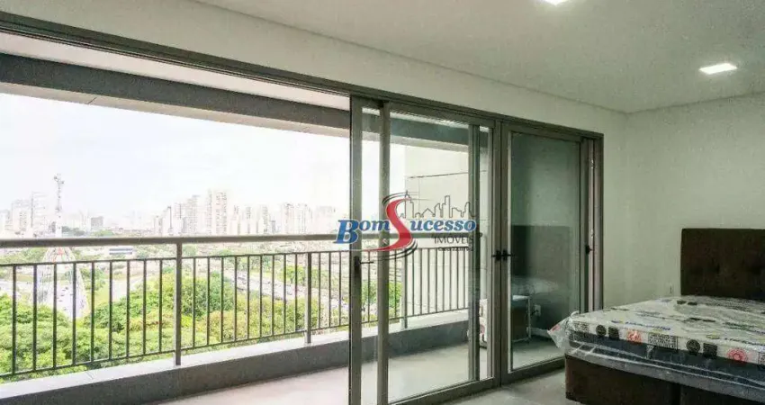 Studio com 1 dormitório à venda, 36 m² por r$ 615.000,00 - tatuapé - são paulo/sp
